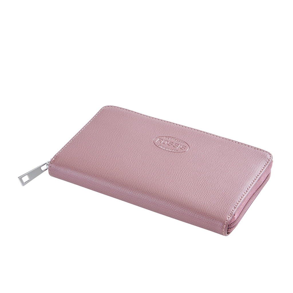 Bekleidung & Accessoires - Portemonnaie Wallet Zipper 143 Lila Clouds